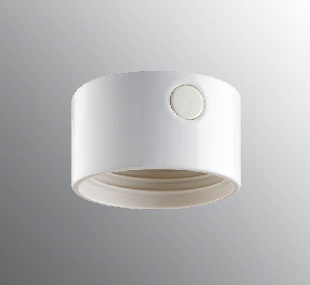 Porzellansockel 84.5mm Gewinde IP54 Weiss, mit seitlichen Eingängen LED | Ifö Electric