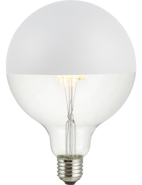 Led bulb mirror head white | Giant white top Globe