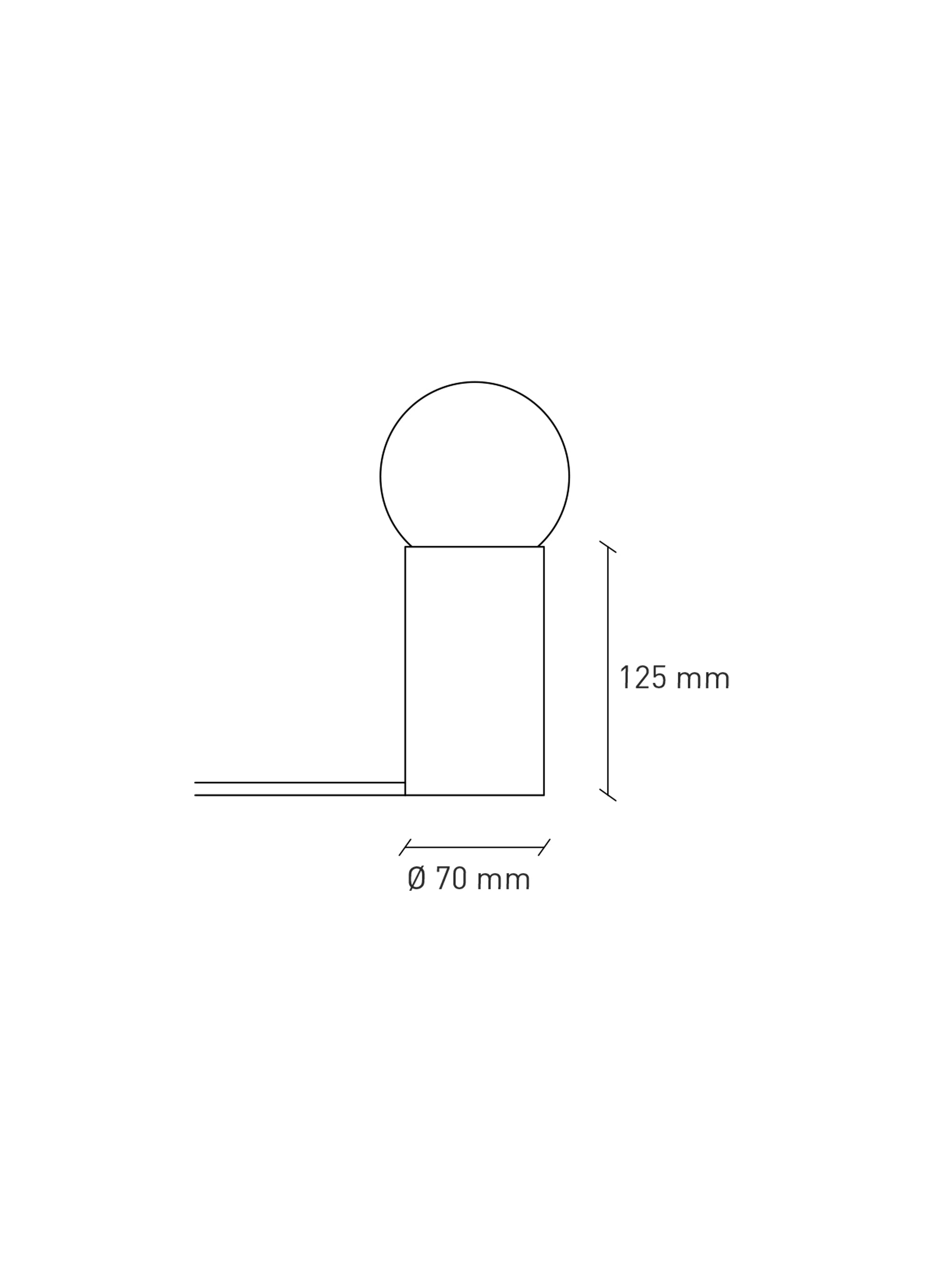 Lena | Tischleuchte Beton E27